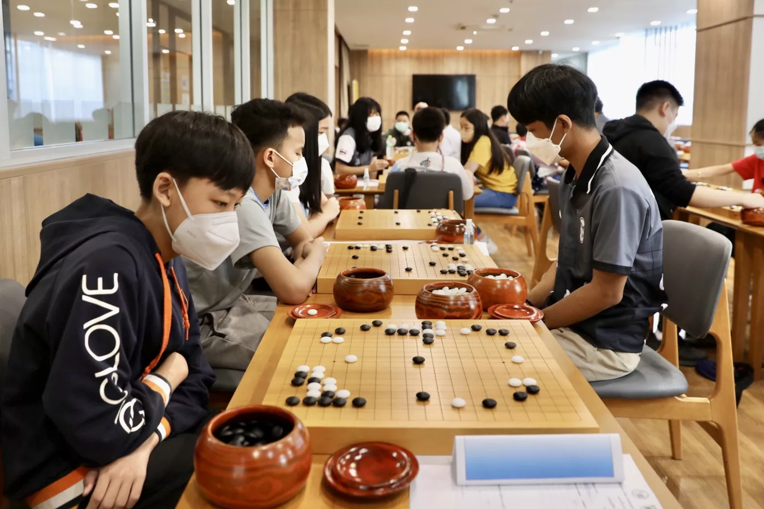 งานสอบวัดระดับฝีมือหมากล้อม